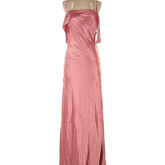 NWT FOR LOVE & LEMONS Jewel Maxi Dress In Mauve size S - Picture 2 of 16